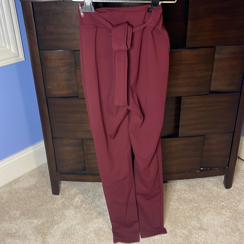 Maroon dress pants from Windsor